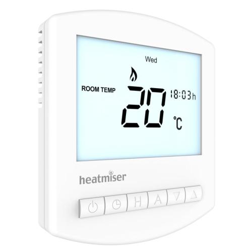Heatmiser Slimline V4 Programmable Room Thermostat