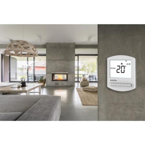 Heatmiser Slimline V4 Programmable Room Thermostat