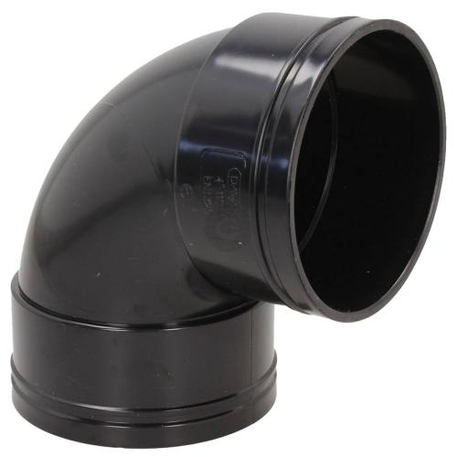 Davant 92? DS Bend 110mm Black Solvent Weld SSB0003