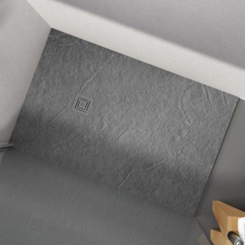 Merlyn Truestone 1200x900mm Rectangular Tray Fossil Grey T129RTF