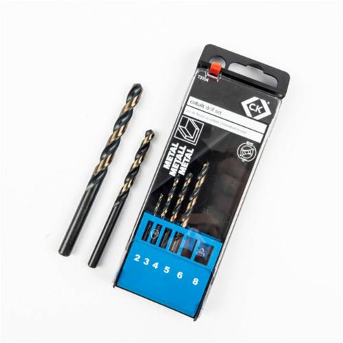 C.K Cobalt Split Point Drill Bit Set of 5 T3104