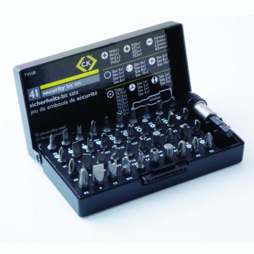 C.K Security Screwdriver Bit Set (25mm) 41 Piece Set T4508