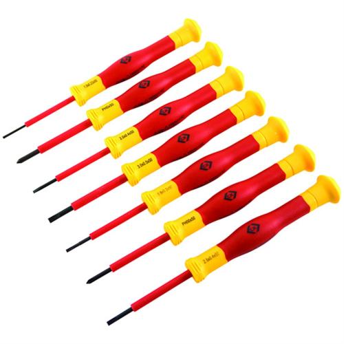 C.K VDE Precision Screwdriver Set of 7 T4897