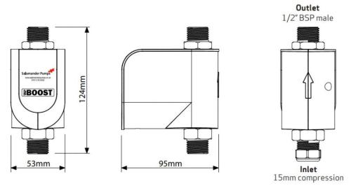 Salamander TapBoost Single Outlet Booster Pump 240V
