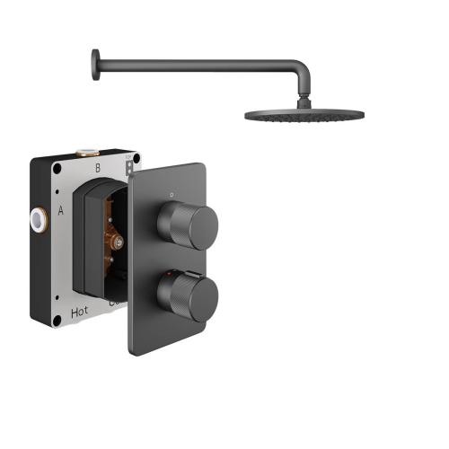 Abacus Shower Pack 1 - Iso Pro - Matt Anthracite TBKT-25-8691