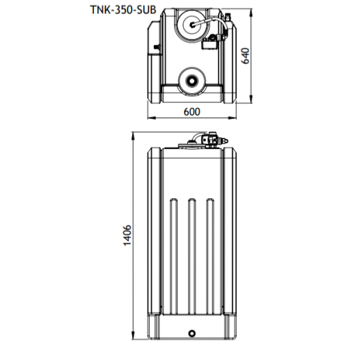 Salamander TankBoost 350L 3.0 Bar Water Booster System TNK-350-SUB