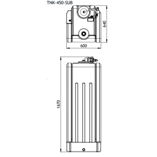 Salamander TankBoost 450L 3.0 Bar Water Booster System TNK-450-SUB