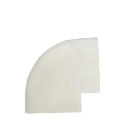 Diversitech Ivory 140mm External ASHP Trunking 90 Degree External Bend TR-EC-140