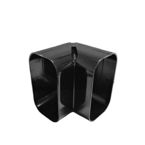 Diversitech Black 140mm ASHP Trunking 90 Degree Internal Bend 90mm x 140mm TR-IC-140-B