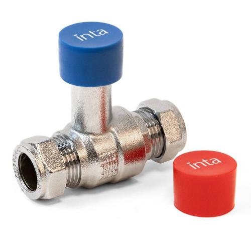 Inta 22mm Extended Spindle Ball Valve K Type TR22KBV