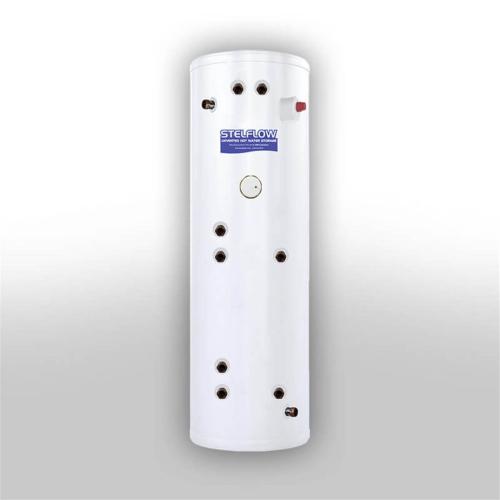 RM Cylinders Stelflow Twin Solar Unvented 150L Cylinder TRSMVS-0150LFB
