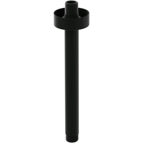 Villeroy & Boch Universal Round Vertical Shower Arm Matt Black TVC000453520K5