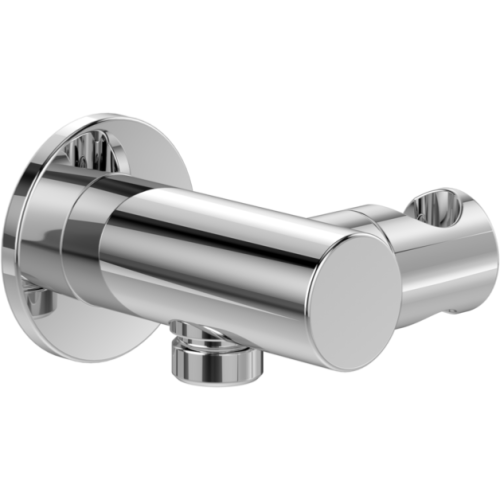 Villeroy & Boch Universal Round Shower Wall Outlet with Handset Holder Chrome TVC00046200061
