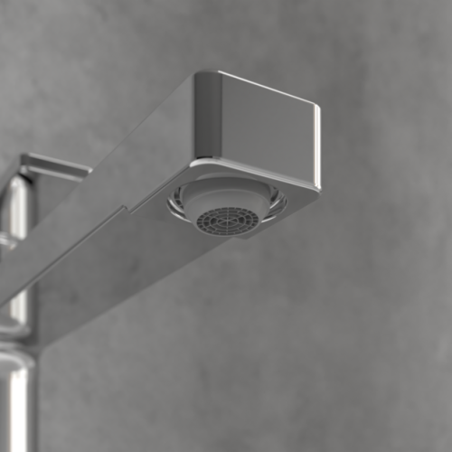 Villeroy & Boch Architectura Tall Single Lever Basin Mixer with Pop-up Waste Chrome TVW10300500061