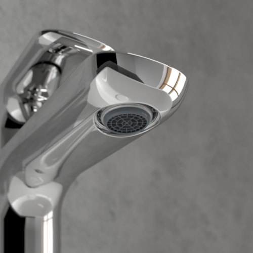 Villeroy & Boch O.novo Single Lever Basin Mixer with Pop-up Waste Chrome TVW10400300061