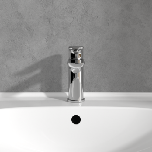 Villeroy & Boch O.novo Single Lever Basin Mixer Chrome TVW10400300161