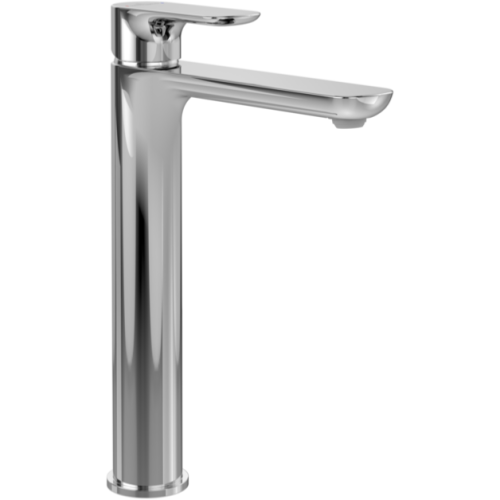 Villeroy & Boch O.novo Tall Basin Mixer with Push-open Waste Chrome TVW10410511061