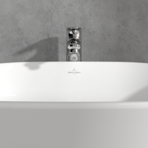 Villeroy & Boch O.novo Start Tall Basin Mixer with Push-open Waste Chrome TVW10510511061