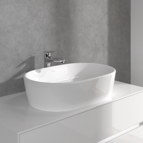 Villeroy & Boch O.novo Start Tall Basin Mixer with Push-open Waste Chrome TVW10510511061
