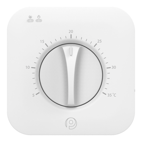 Polypipe Dial Room Thermostat White UFHDIALW