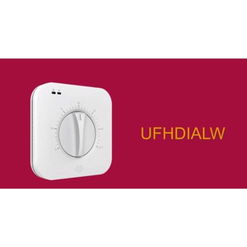 Polypipe Dial Room Thermostat White UFHDIALW