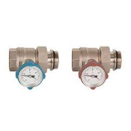 Polypipe UFH 1 Inch Isolation Valves for Plastic Manifolds - Pair UFHIVP1