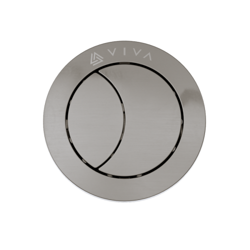 Viva Brushed Nickel Uni Button (For Skylo Flush Valves) UNI/SBBN