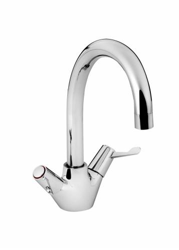 Bristan Lever Monobloc Sink Mixer with Ceramic Disc Valves Chrome Plated VAL2 SNK C CD