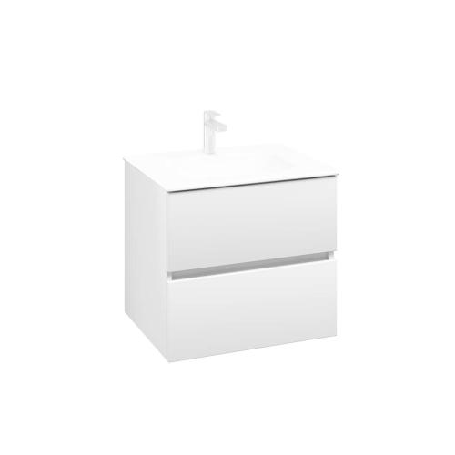 Villeroy & Boch Arto 2 Drawer Vanity Unit (Furniture Only) 60cm - White VBB53600VS