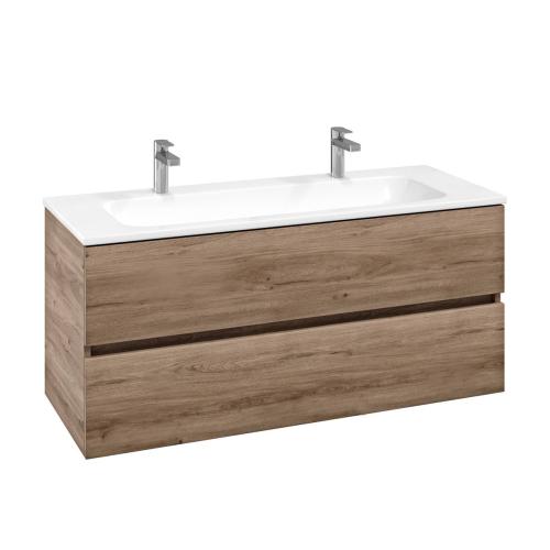 Villeroy & Boch Arto 120cm Basin and Vanity Set - Kansas Oak VBFN-120X-RH