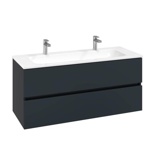 Villeroy & Boch Arto 120cm Basin and Vanity Set - Grey VBFN-120X-VT