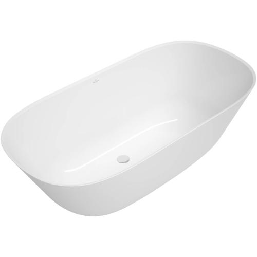 Villeroy & Boch Theano Free-Standing Bath 1550 x 750mm - White Alpin VBUBQ155ANH7F200V-01