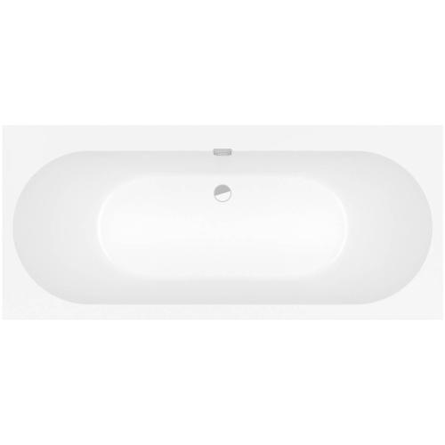 Villeroy & Boch Oberon 2.0 Double Ended Rectangular Bath 1700 x 750mm White Alpin VBUBQ170OBR2DV-01
