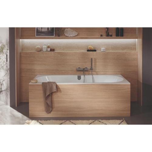 Villeroy & Boch Oberon 2.0 Double Ended Rectangular Bath 1700 x 750mm White Alpin VBUBQ170OBR2DV-01