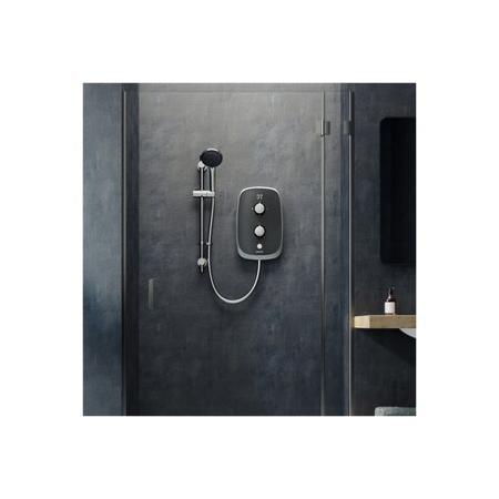 Aqualisa Evolve Electric Shower Grey/Satin Silver 10.5kW VOXZ27