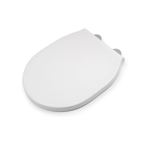 Croydex Bolsena Flexi-Fix D-shape Toilet Seat White WL602822H