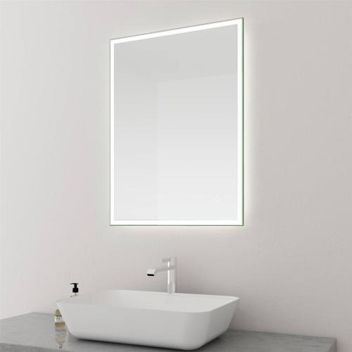 Plumb2u Tambre 800 x 600mm Bluetooth Illuminated LED Mirror - Clear Glass WO6080