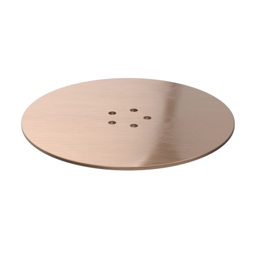 Viva Brushed Copper Metal Shower Trap Dome WTSH90BC