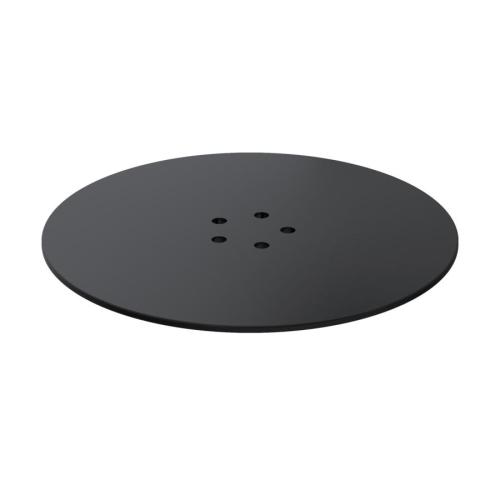 Viva Matt Black Metal Shower Trap Dome WTSH90MB