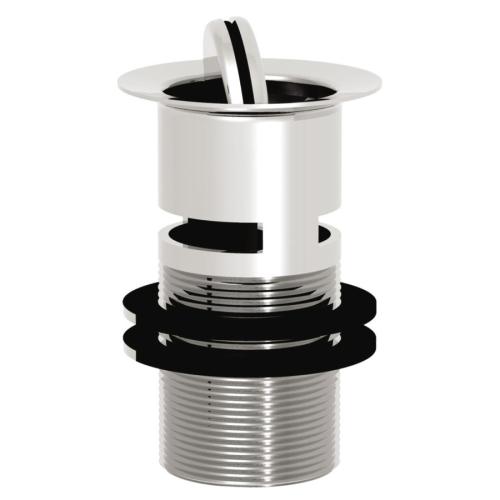 Bristan Round Fliptop Basin Waste Slotted Chrome W BASIN12 C