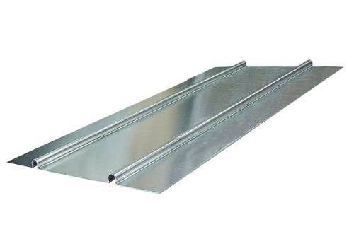 RadiantHeat PRO Aluminium Spreader Plate 390mm x 1000mm Double Groove ZL-AP2