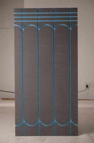 RadiantHeat PRO Grooved Cement Coated XPS Board 1200 x 600 x 20mm for 16mm Pipe ZL-CPS300-16