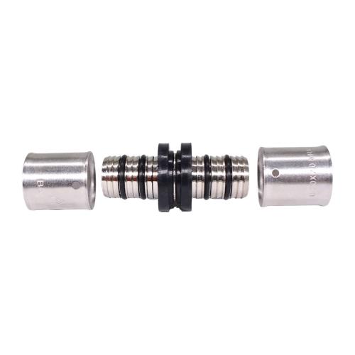 RadiantHeat PRO S 25 x 25mm Equal Straight Union Press Fitting ZL-KY101-S2525