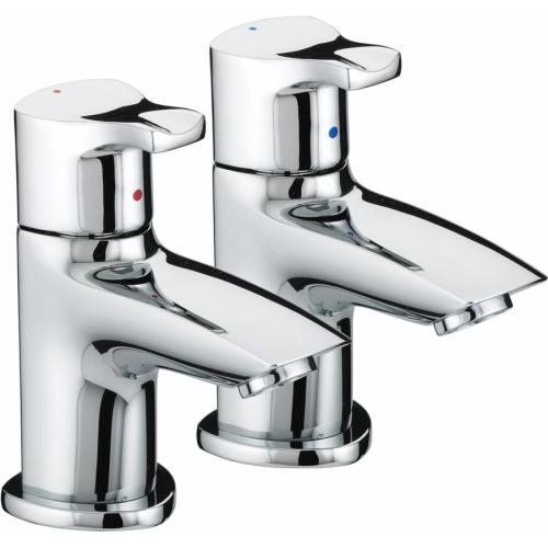 Bristan Capri Basin Pillar Taps CAP 1/2 C