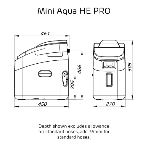Monarch Mini Aqua HE PRO Water Softener PROMAQ001HE