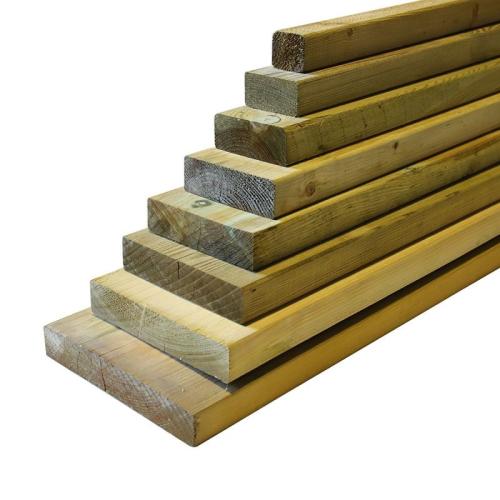 2.4m 47 x 50 Treated Sawn Timber C24
