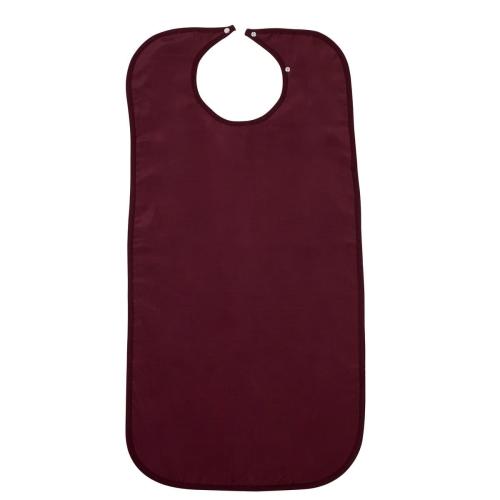 Jacquard PU Apron 46x92cms - w/Snaps - Maroon 120836/M