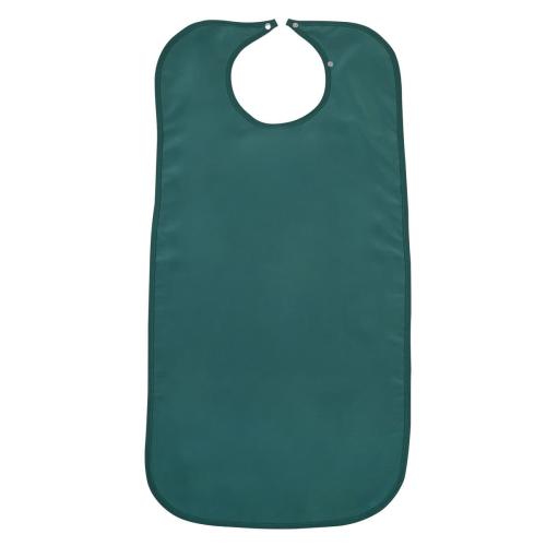 Jacquard PU Apron 46x92cms - w/Snaps - Green 120836/G