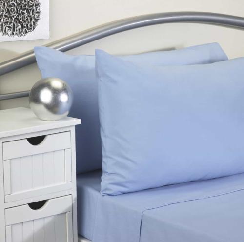 Flame Retardant - Pillowcase (pair) - Blue