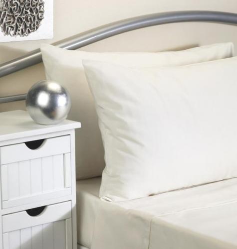 Softguard Fire Retardant Pillowcase (Pair) Cream